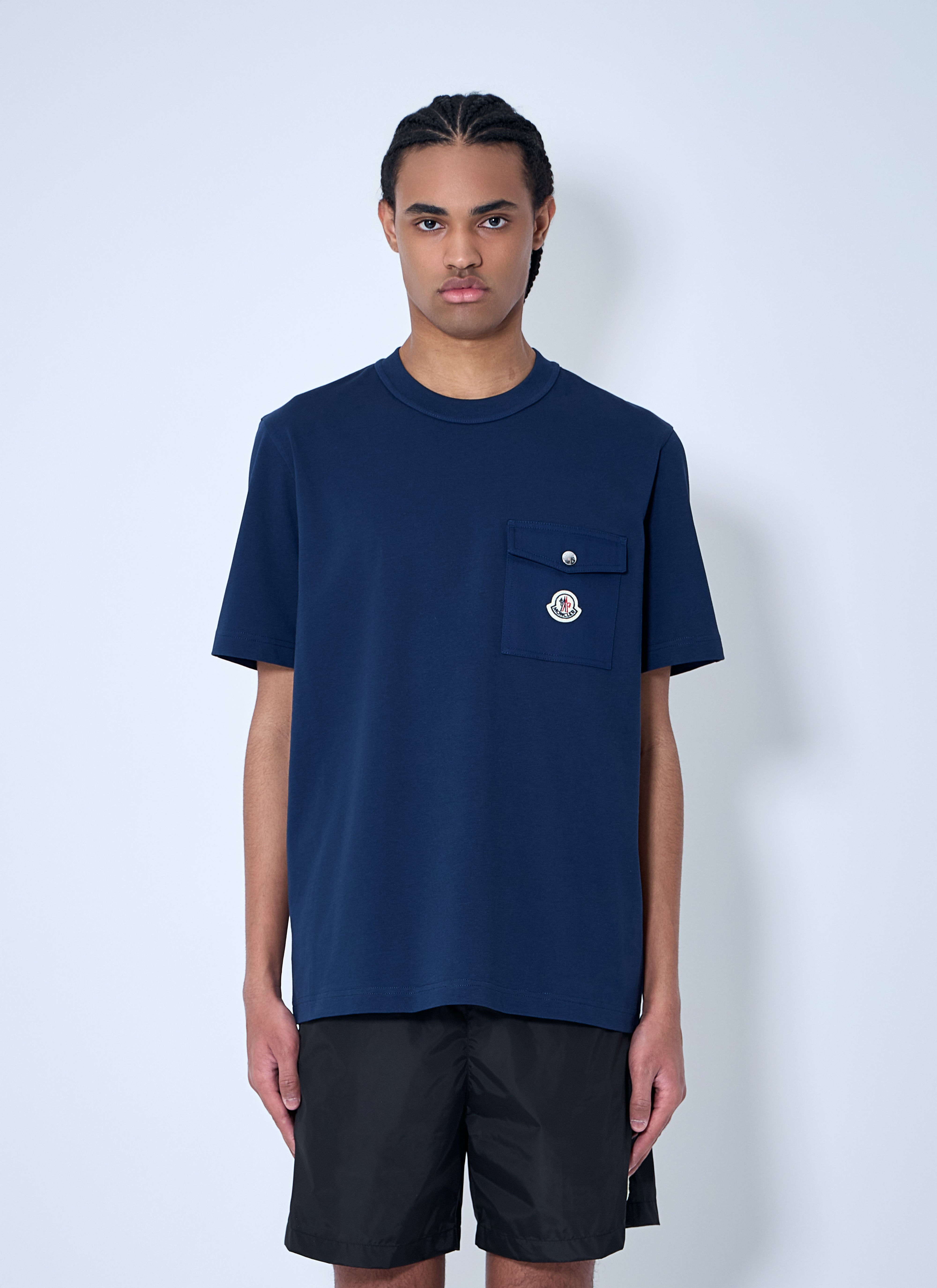 Moncler Men Logo Motif T-Shirt - 1