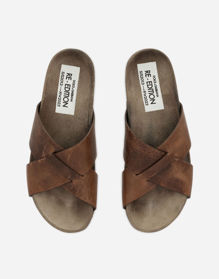 Calfskin sliders - 4