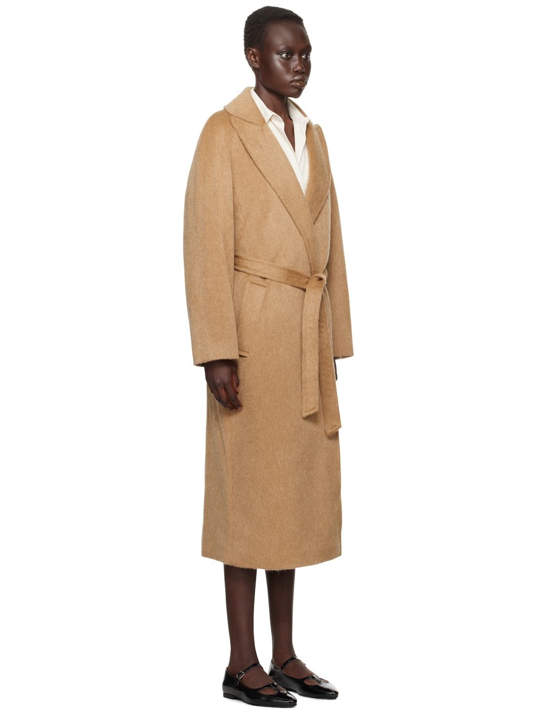Tan Floriane Coat - 2