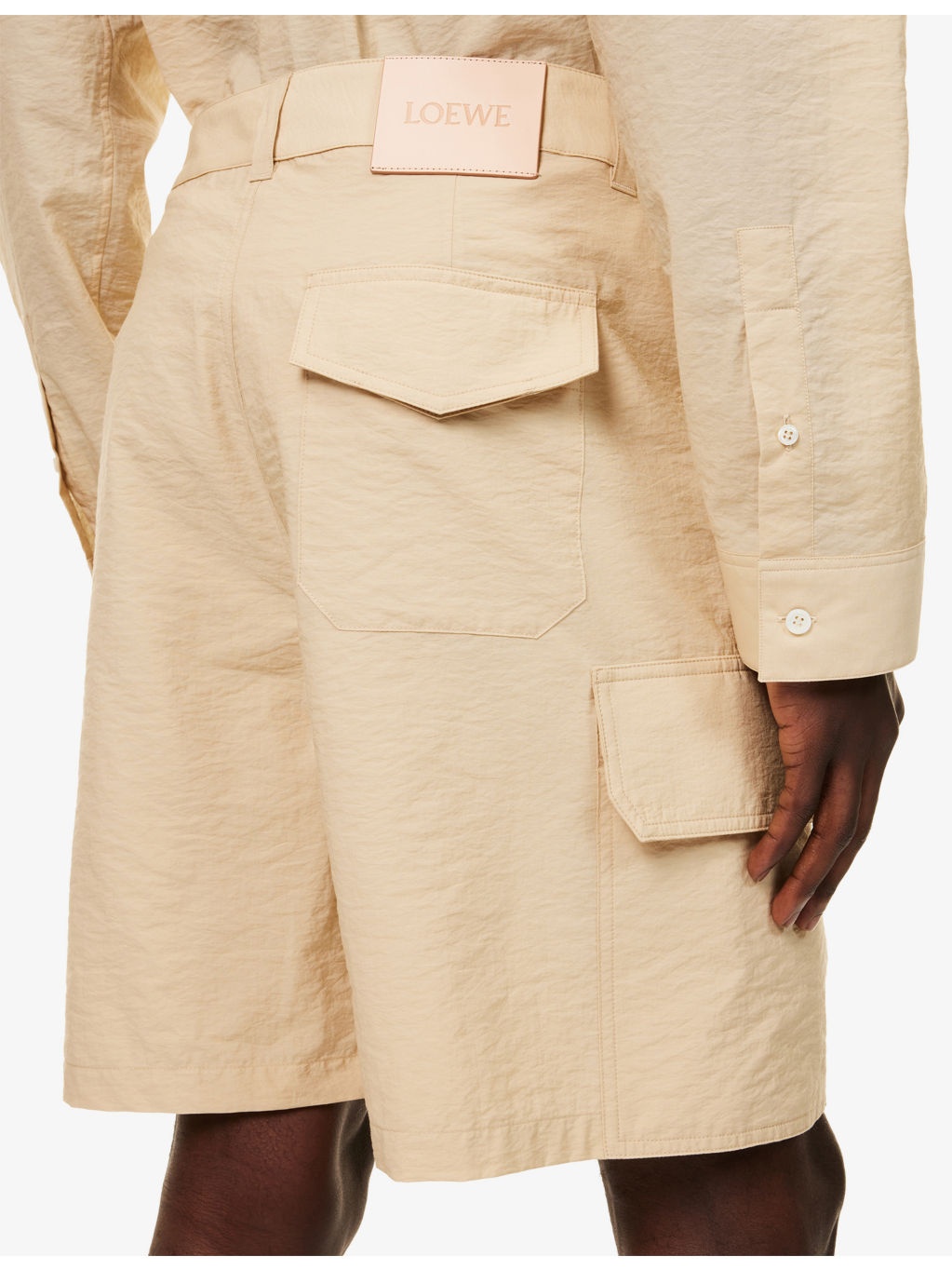 Loewe x Paula's Ibiza Multi-Pockets Cotton-Blend Shorts - 5