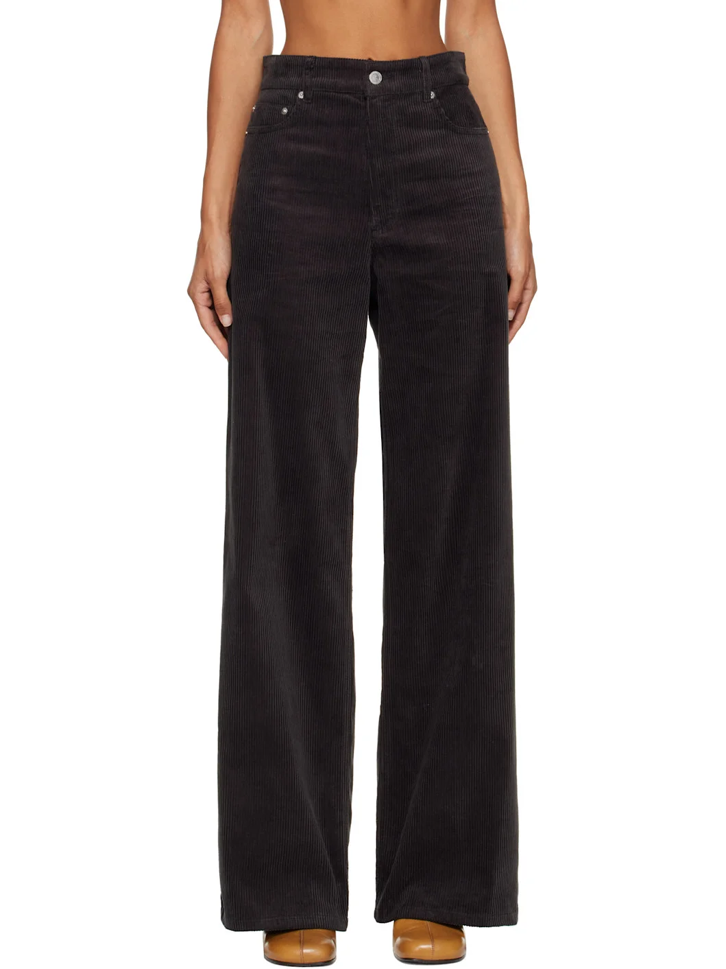 Black Clyde Trousers - 1