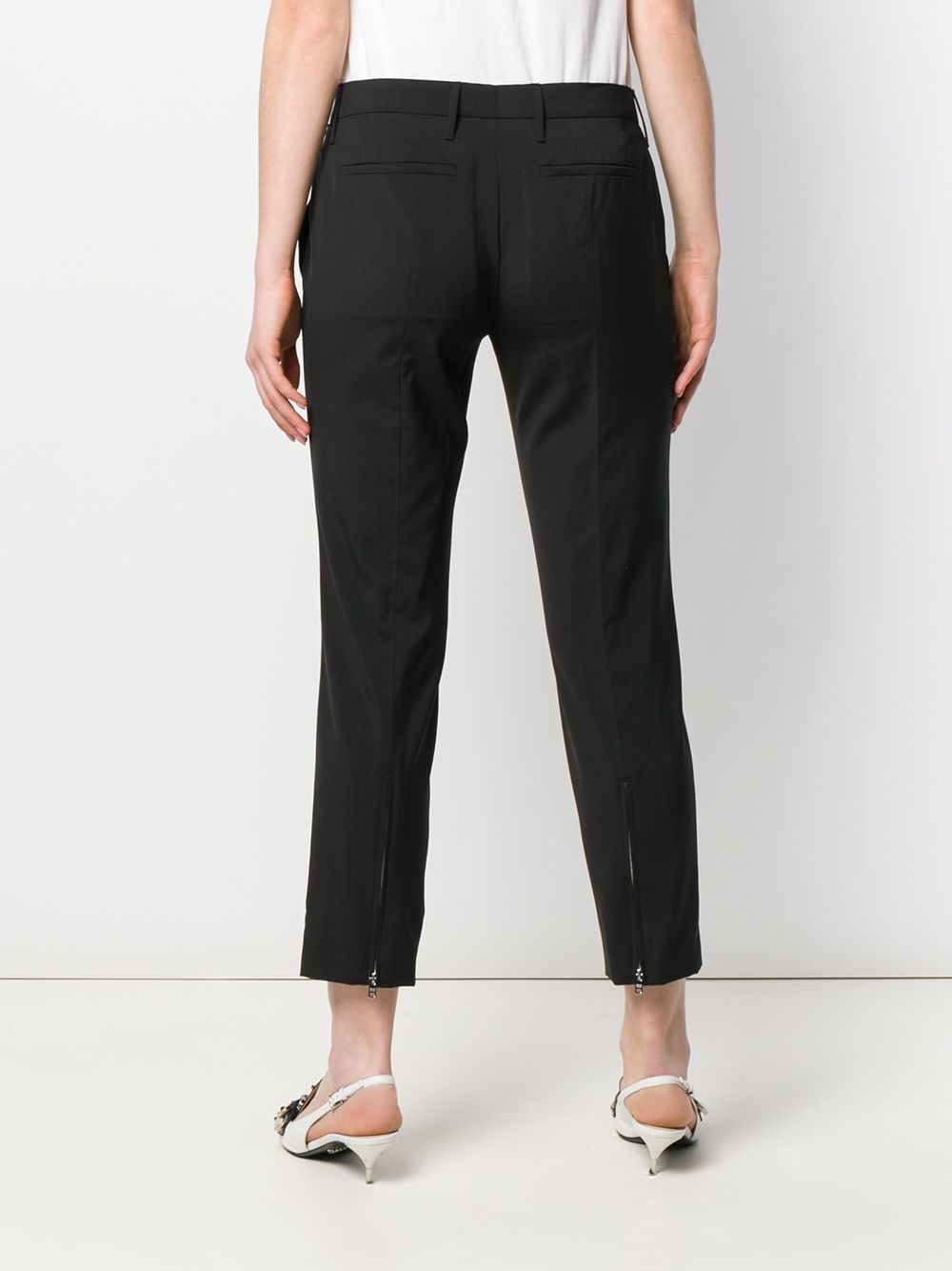 cropped tailored trousers - 4
