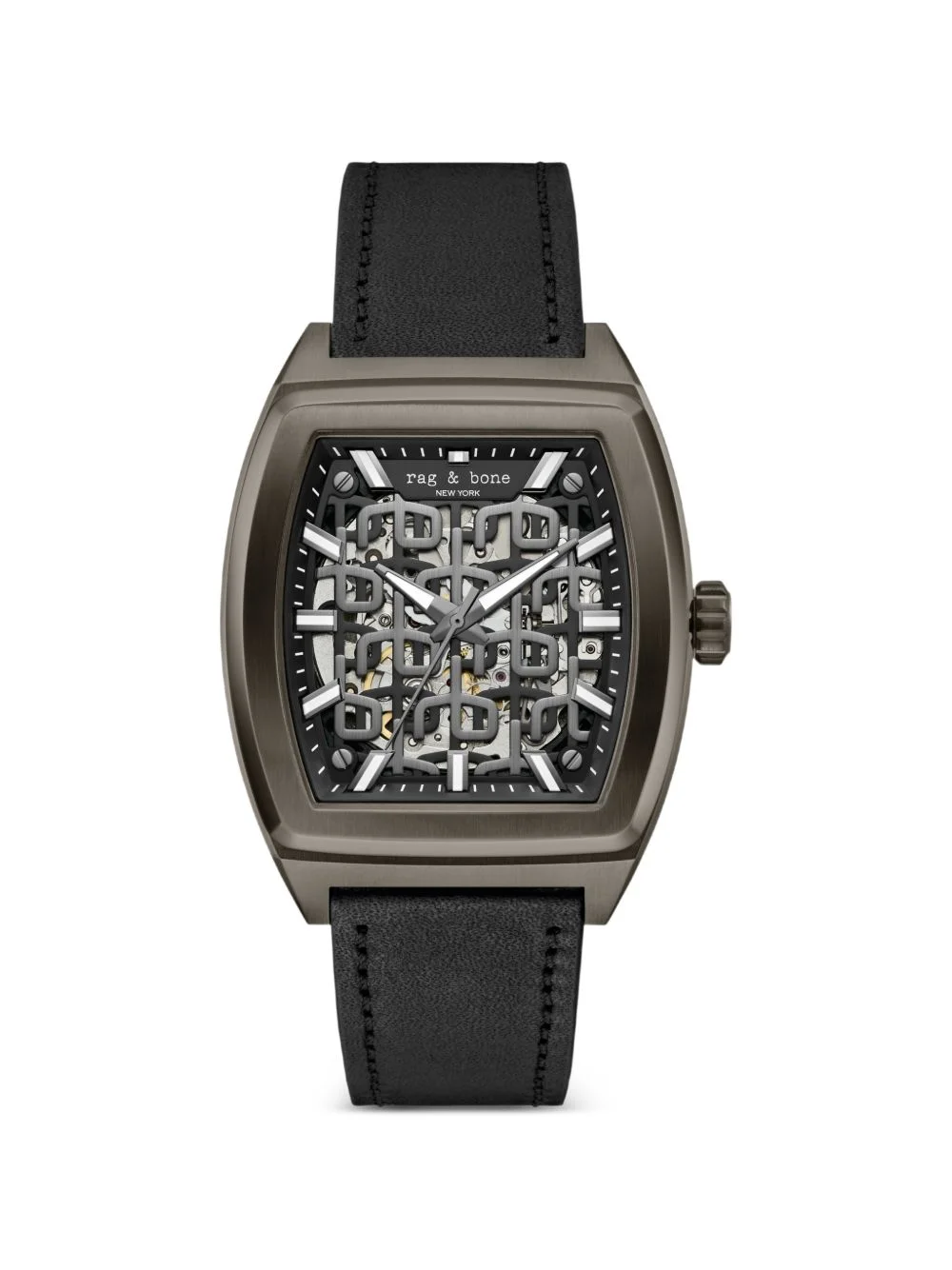 Skeleton Tonneau 41mm watch - 1