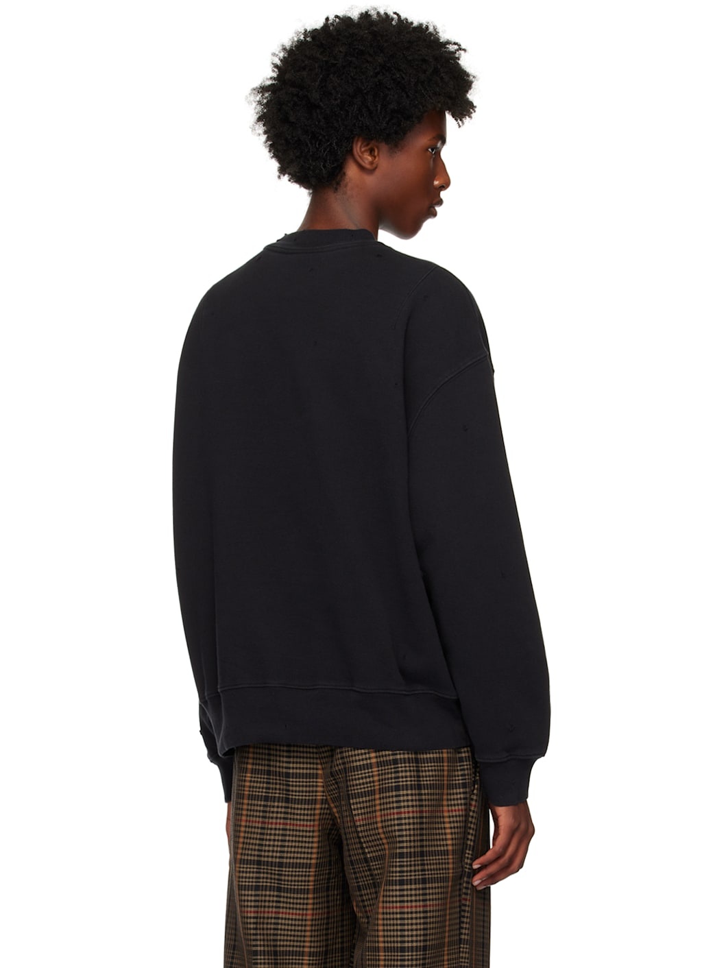Black 'Song' Gym Sweatshirt - 3