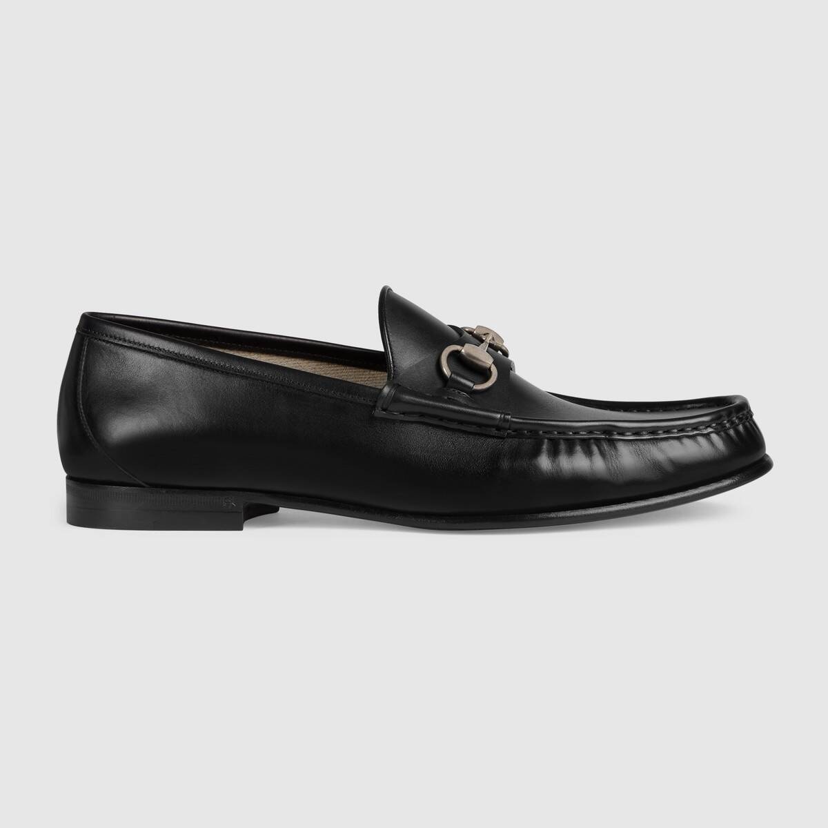 Leather loafer with Horsebit - 1