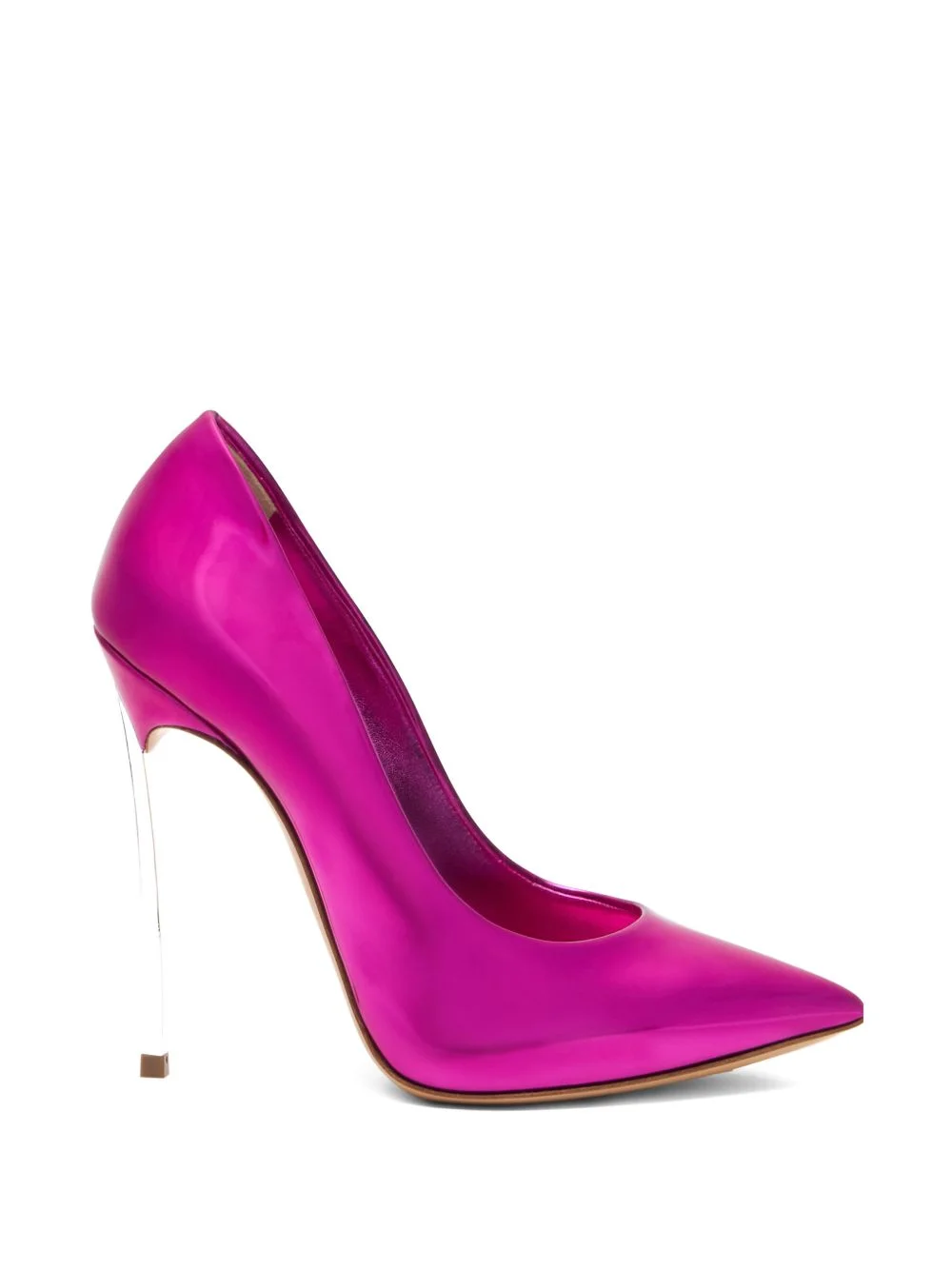pink heeled pumps - 1