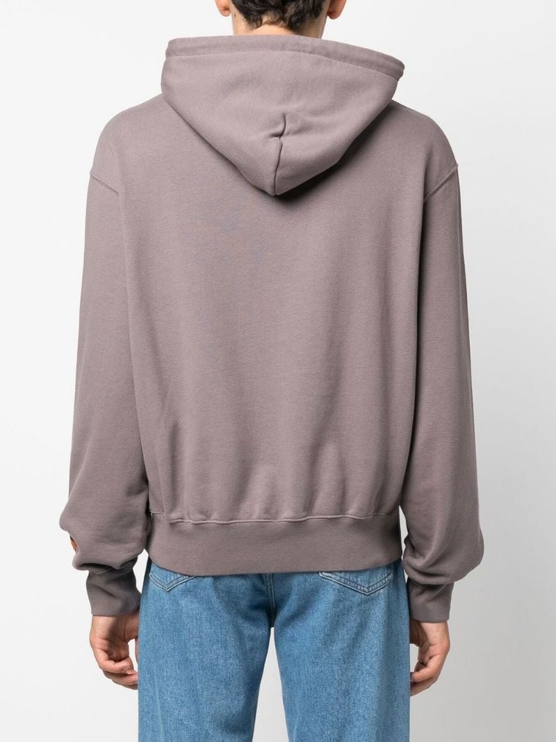 graphic-print drawstring hoodie - 4