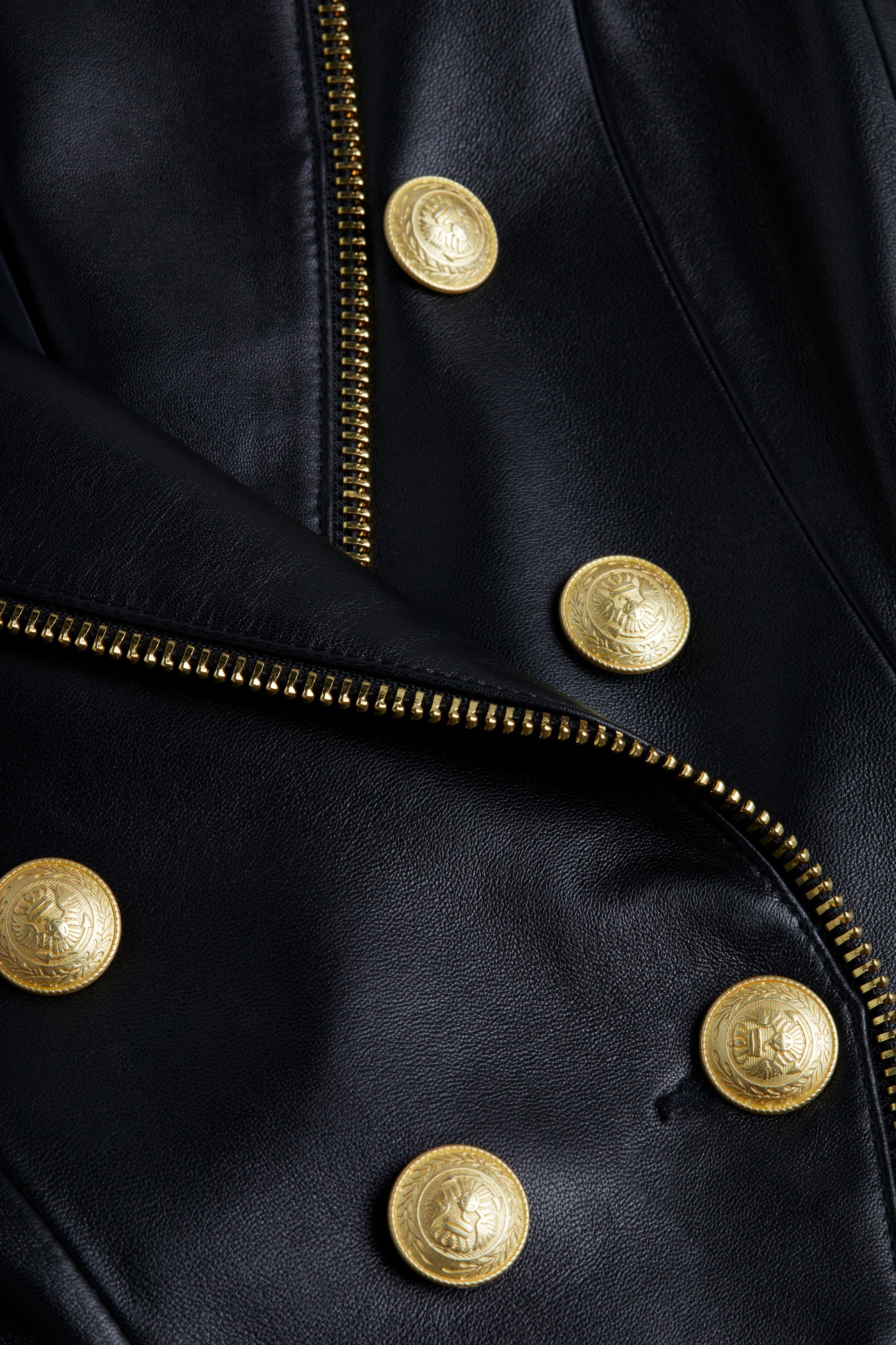 Ottilie Leather Blazer - 3