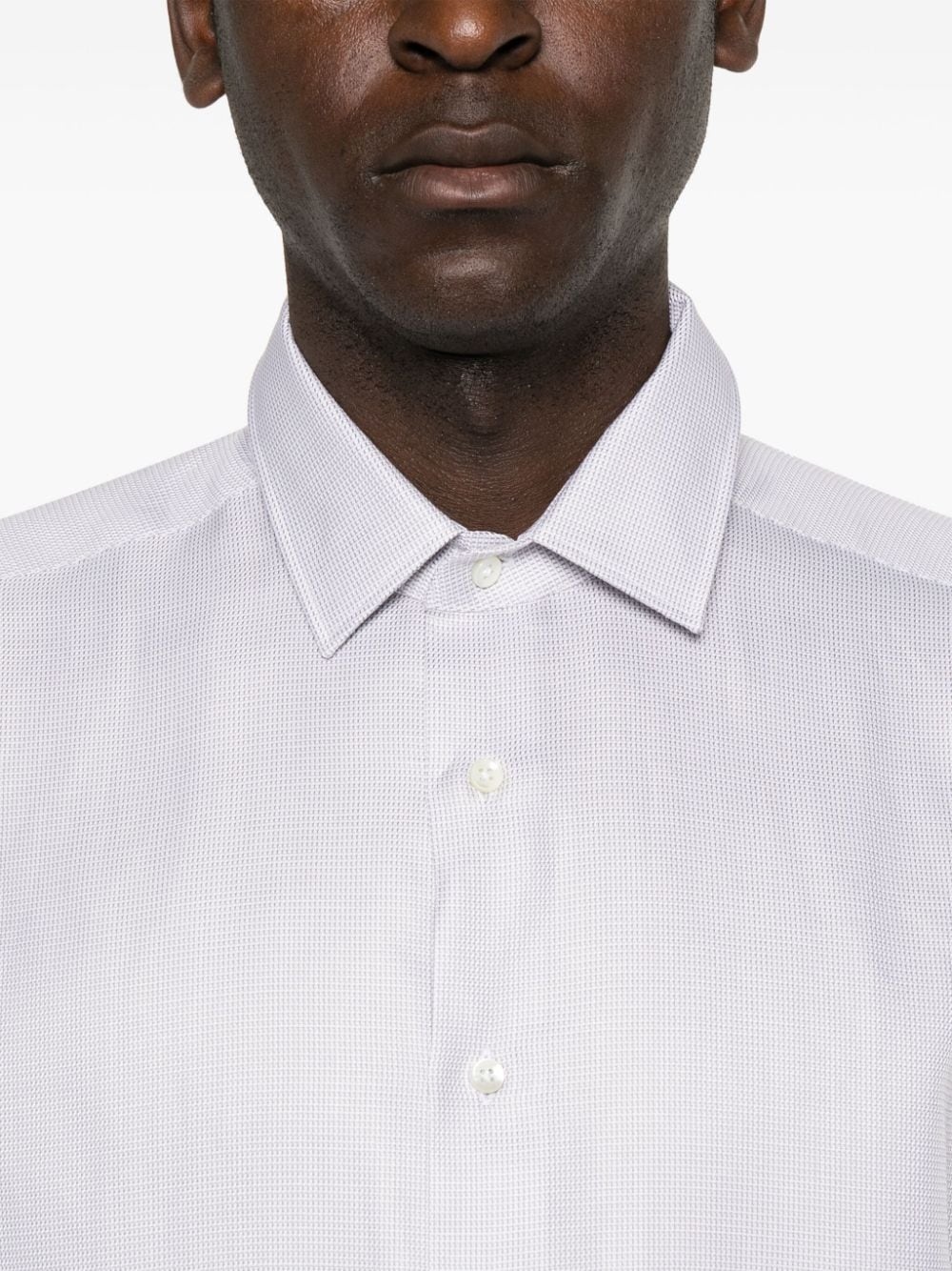 geometric-pattern shirt - 5