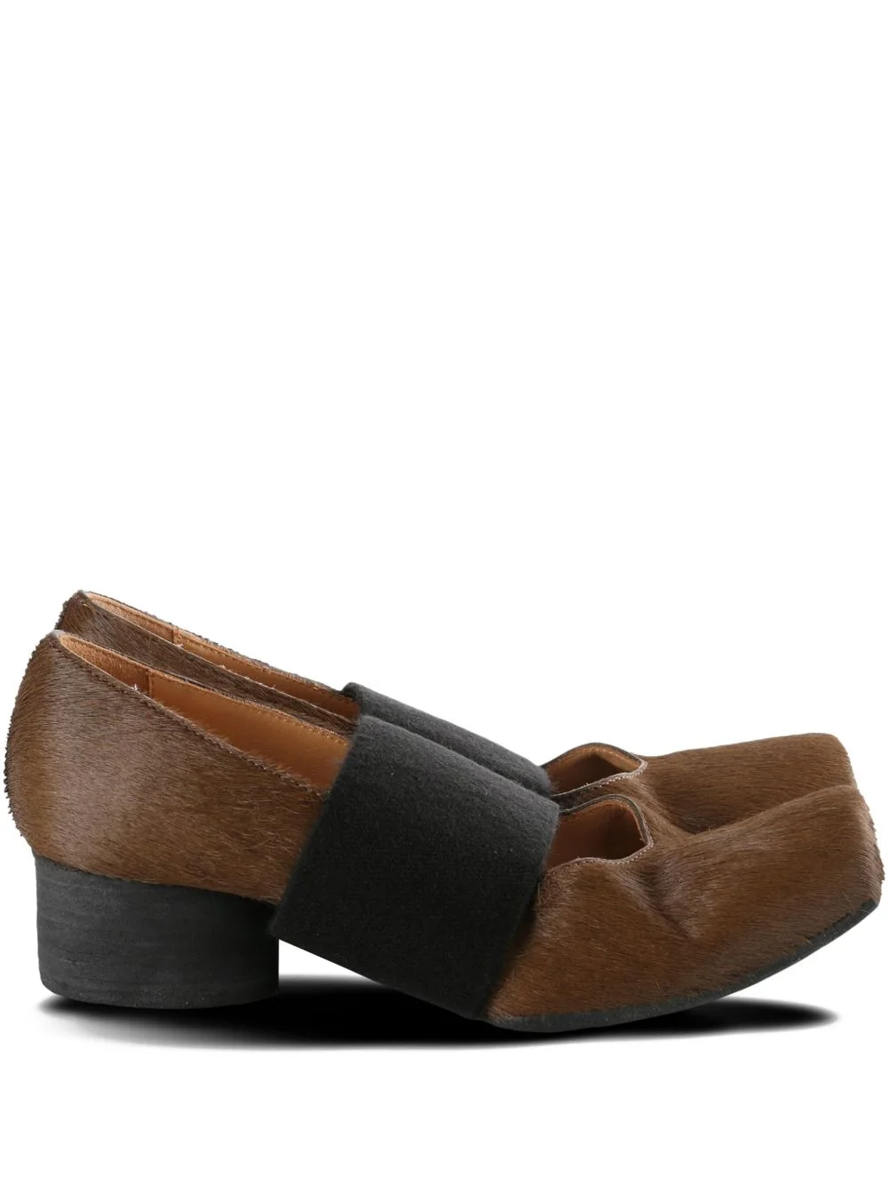 elasticated-strap pumps - 1