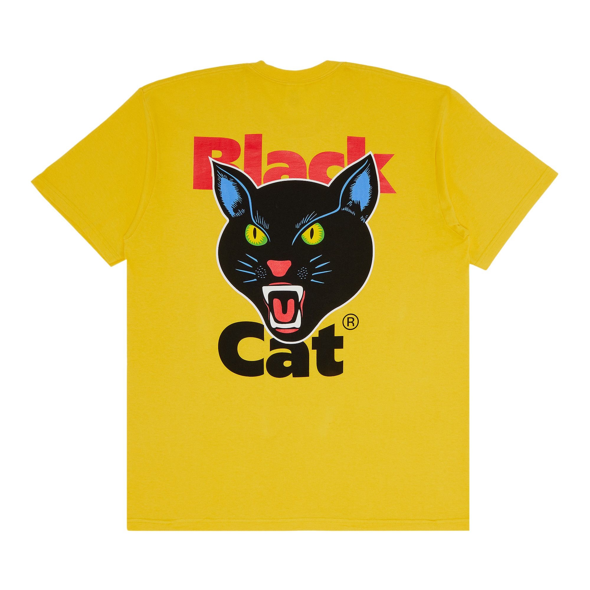 Supreme Black Cat Tee 'Yellow' - 2