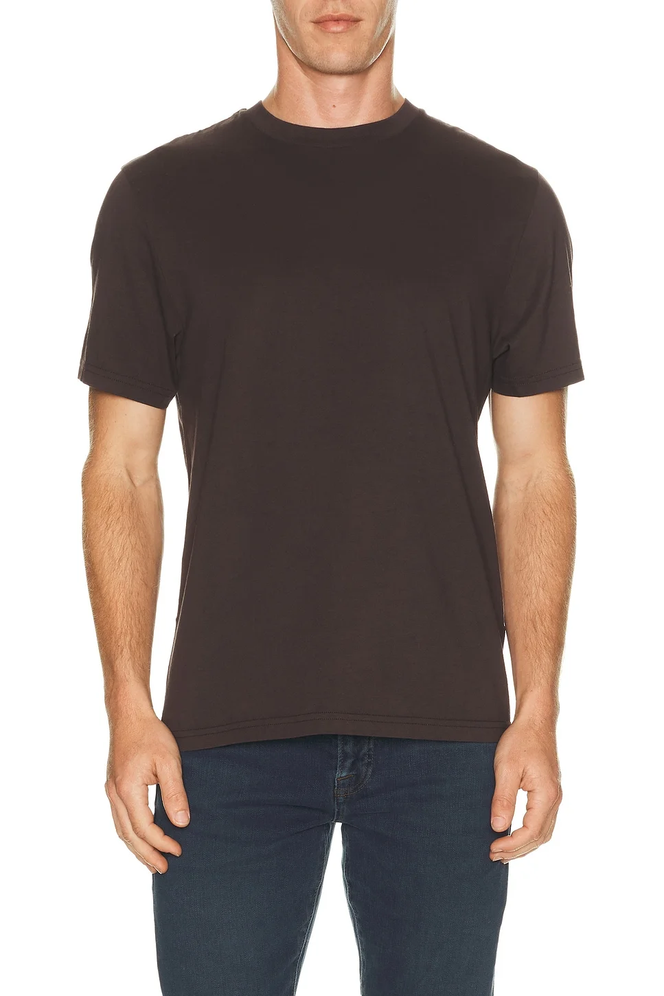 Short Sleeve Light Cotton Tee - 1