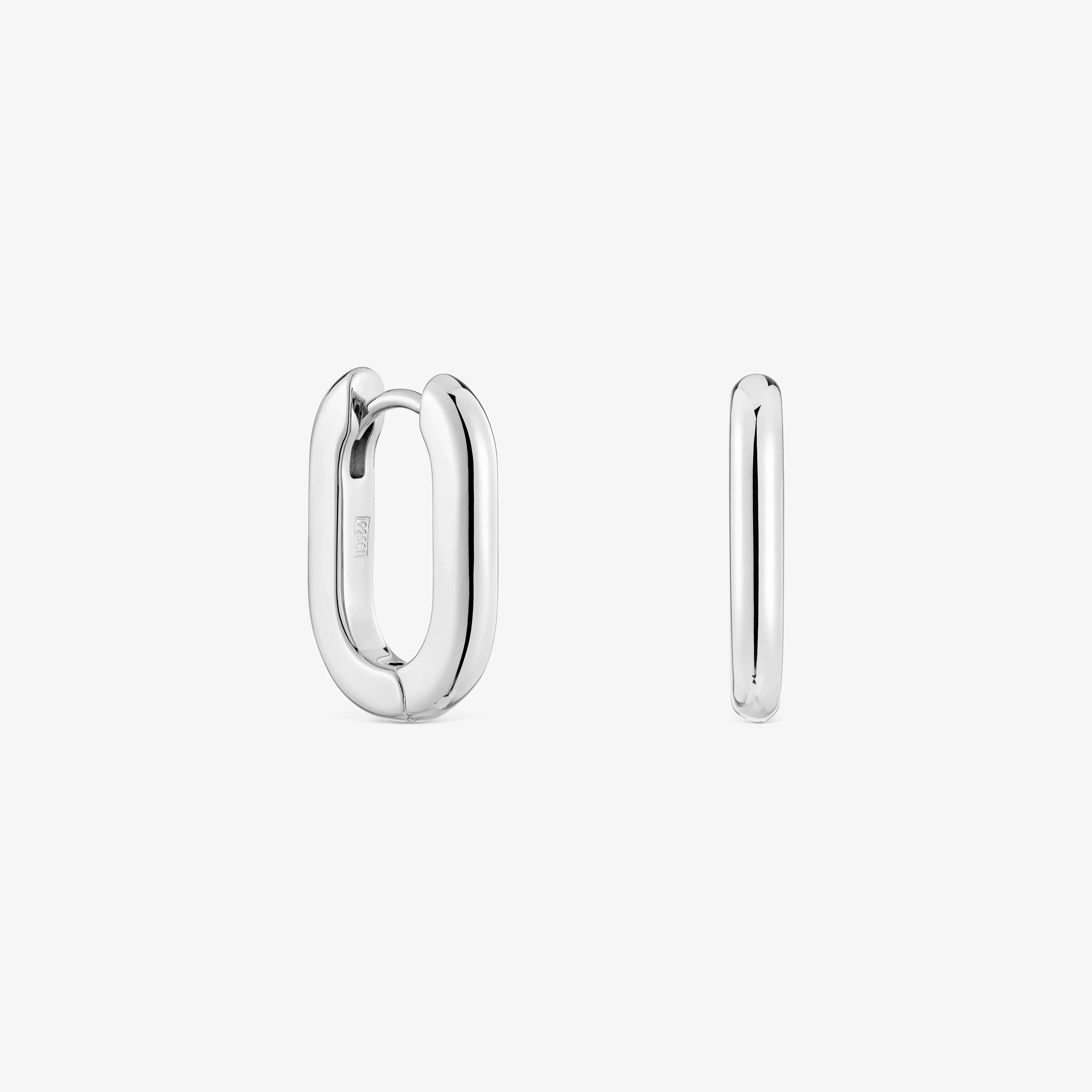 Short 18.2 mm silver Hoop earrings TOUS Basics - 1