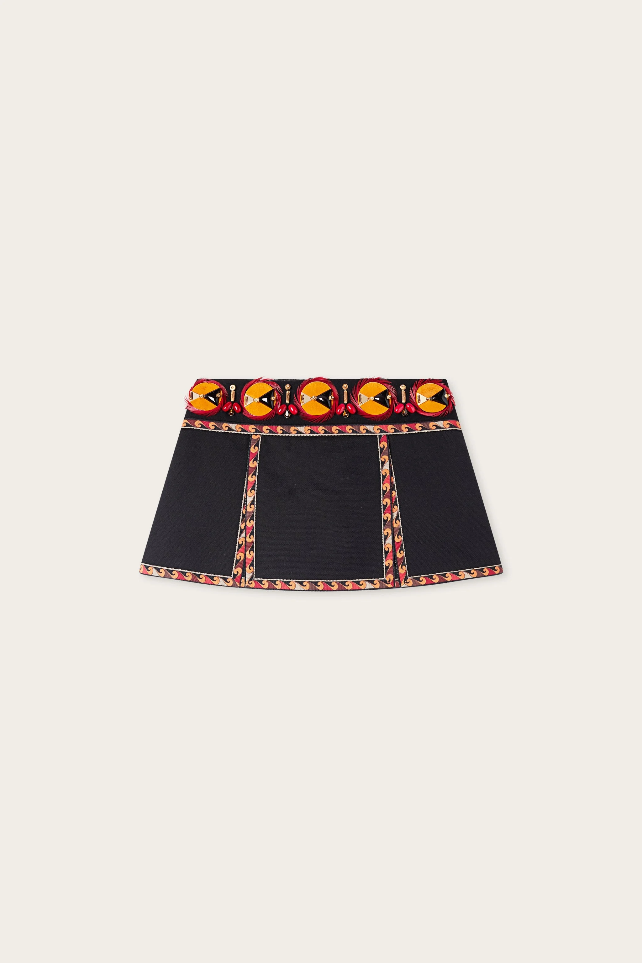 PIQUET COTTON SKIRT - 1
