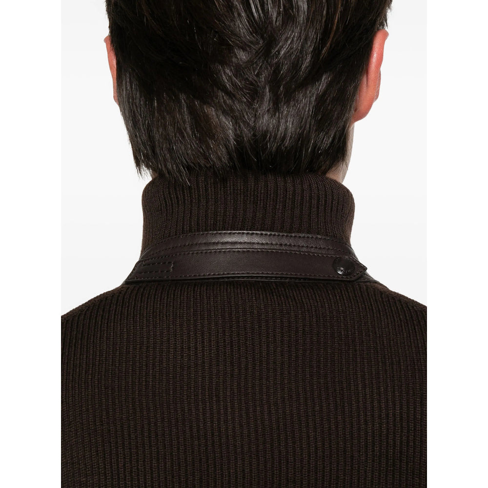 Tom Ford Brown Jackets - Leather Jackets Men - 2