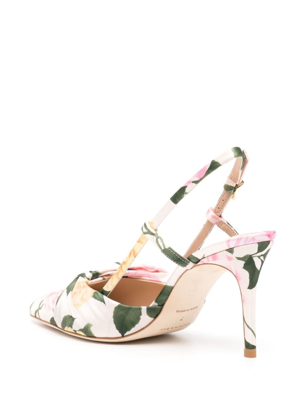 Lenox 90mm floral-print pumps - 3