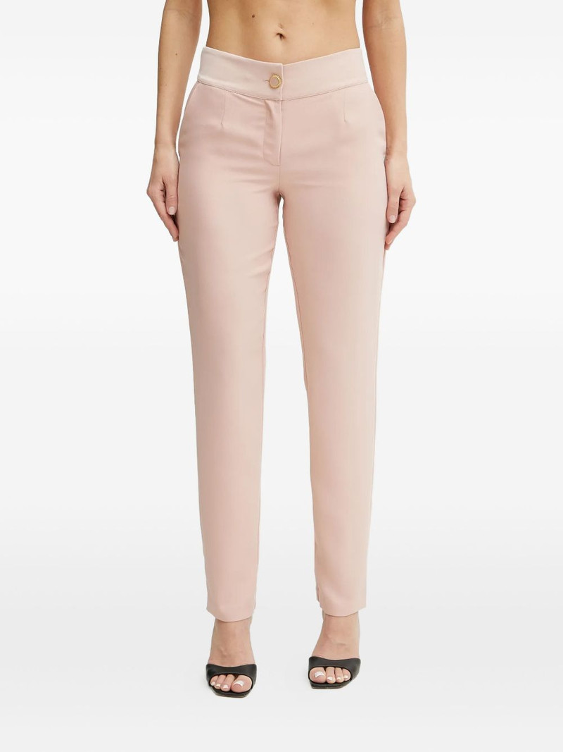 embellished-button trousers 1