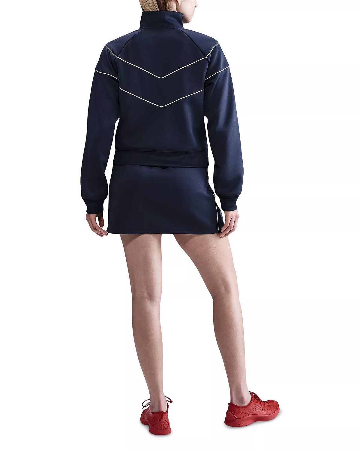 Mock Neck Knit Jacket - 3