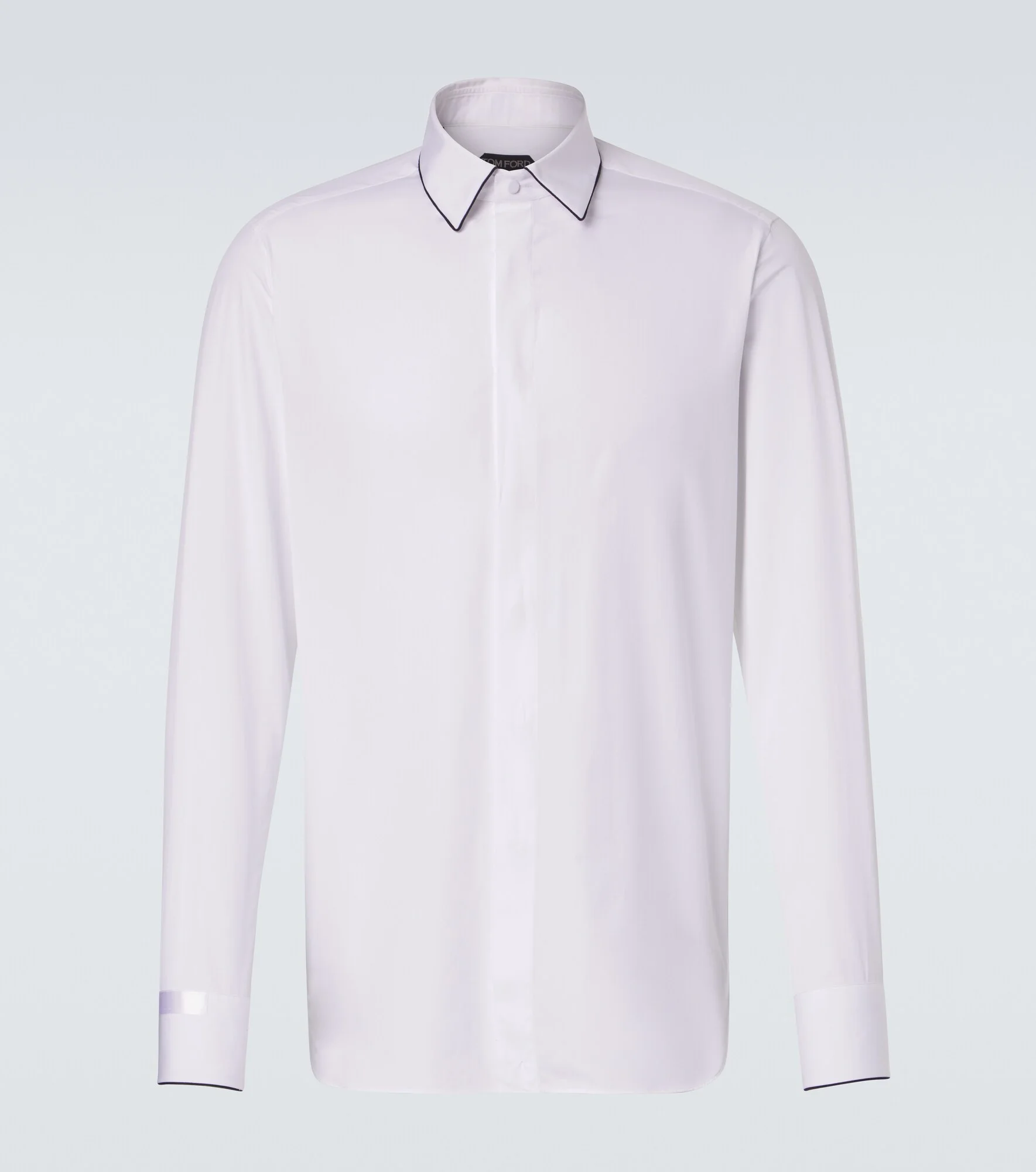 Cotton poplin shirt - 1