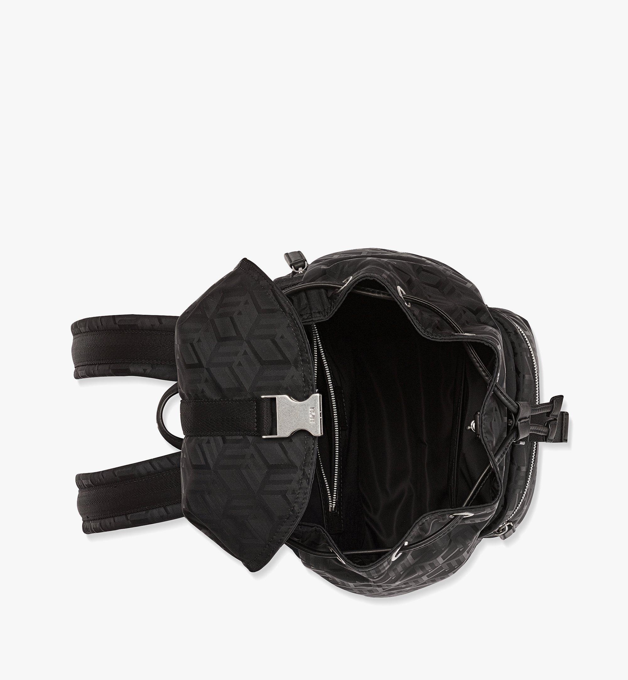 Brandenburg Backpack in Cubic Jacquard Nylon - 4