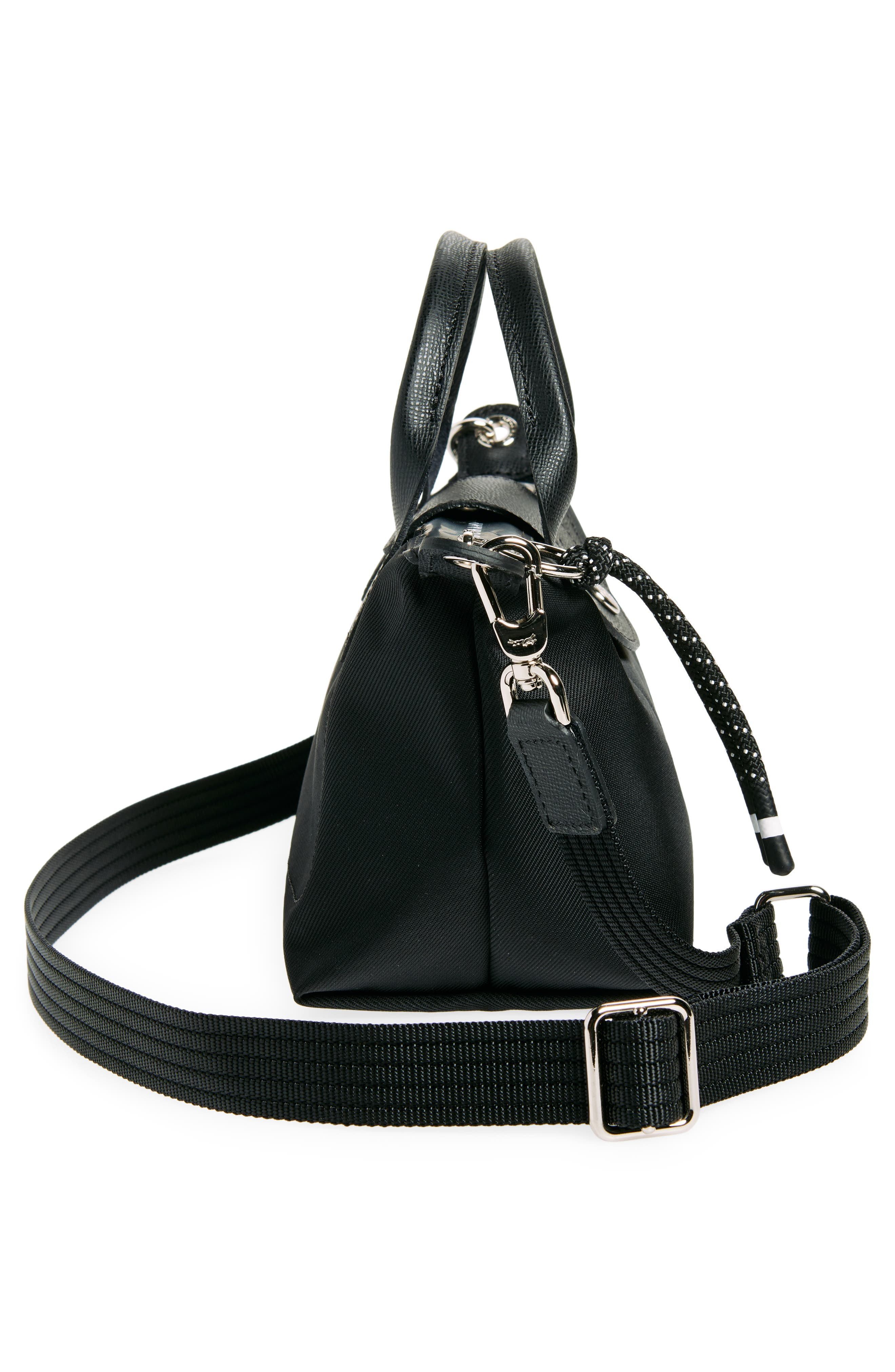 Longchamp Le Pliage Small Crossbody Bag in Black at Nordstrom - 4
