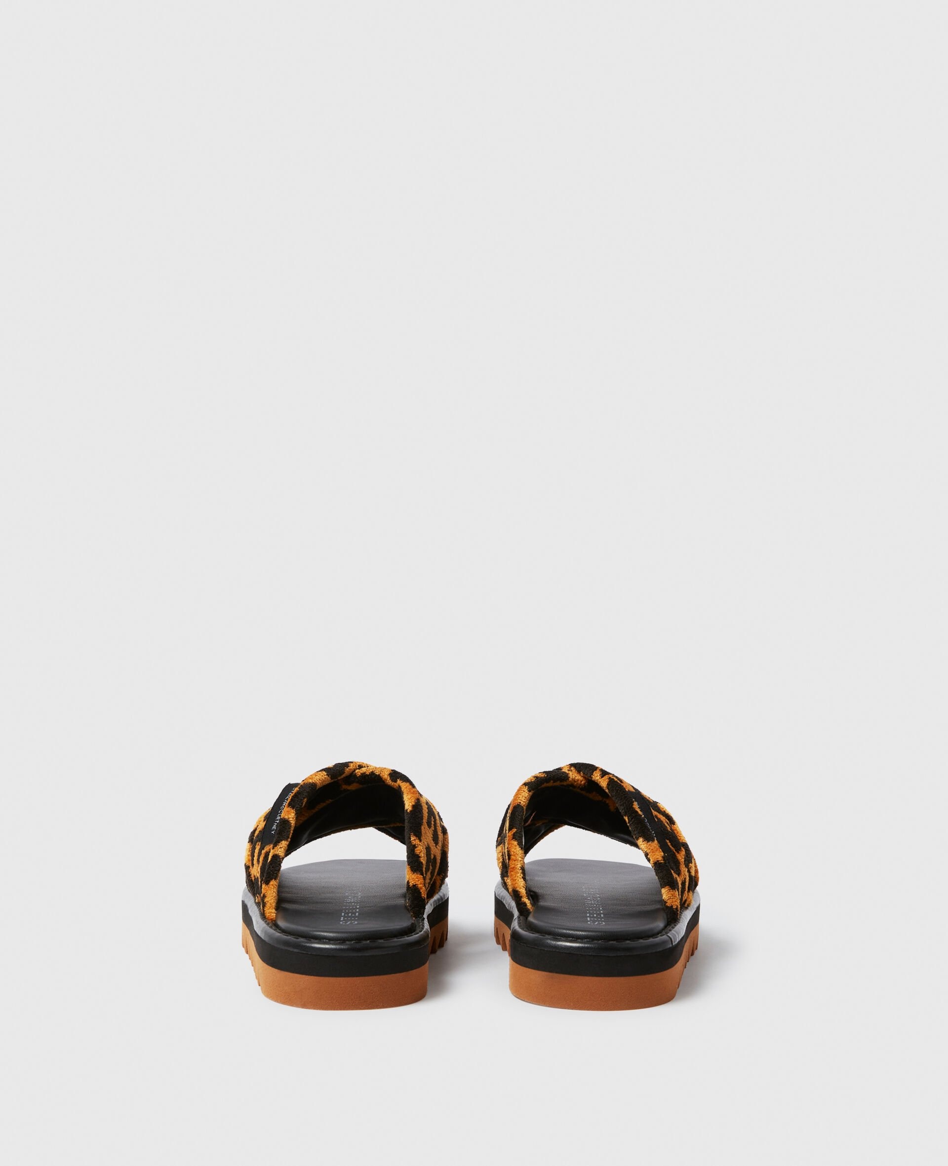Sneak-Elyse Leopard Twisted Sandals - 3