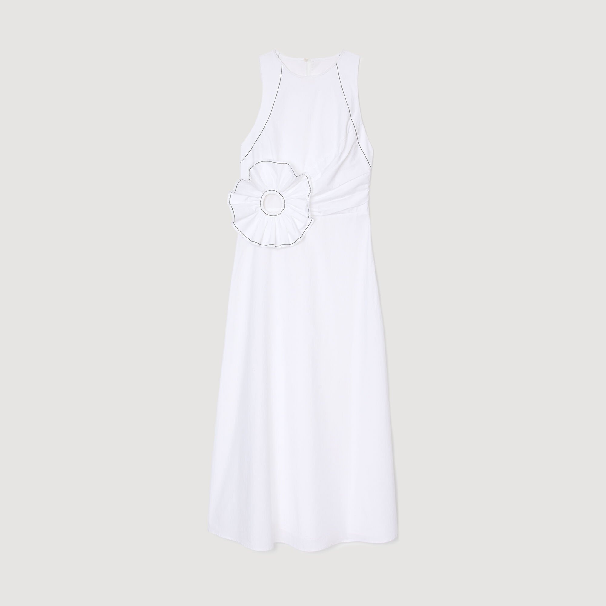 RUFFLED MAXI DRESS - 6