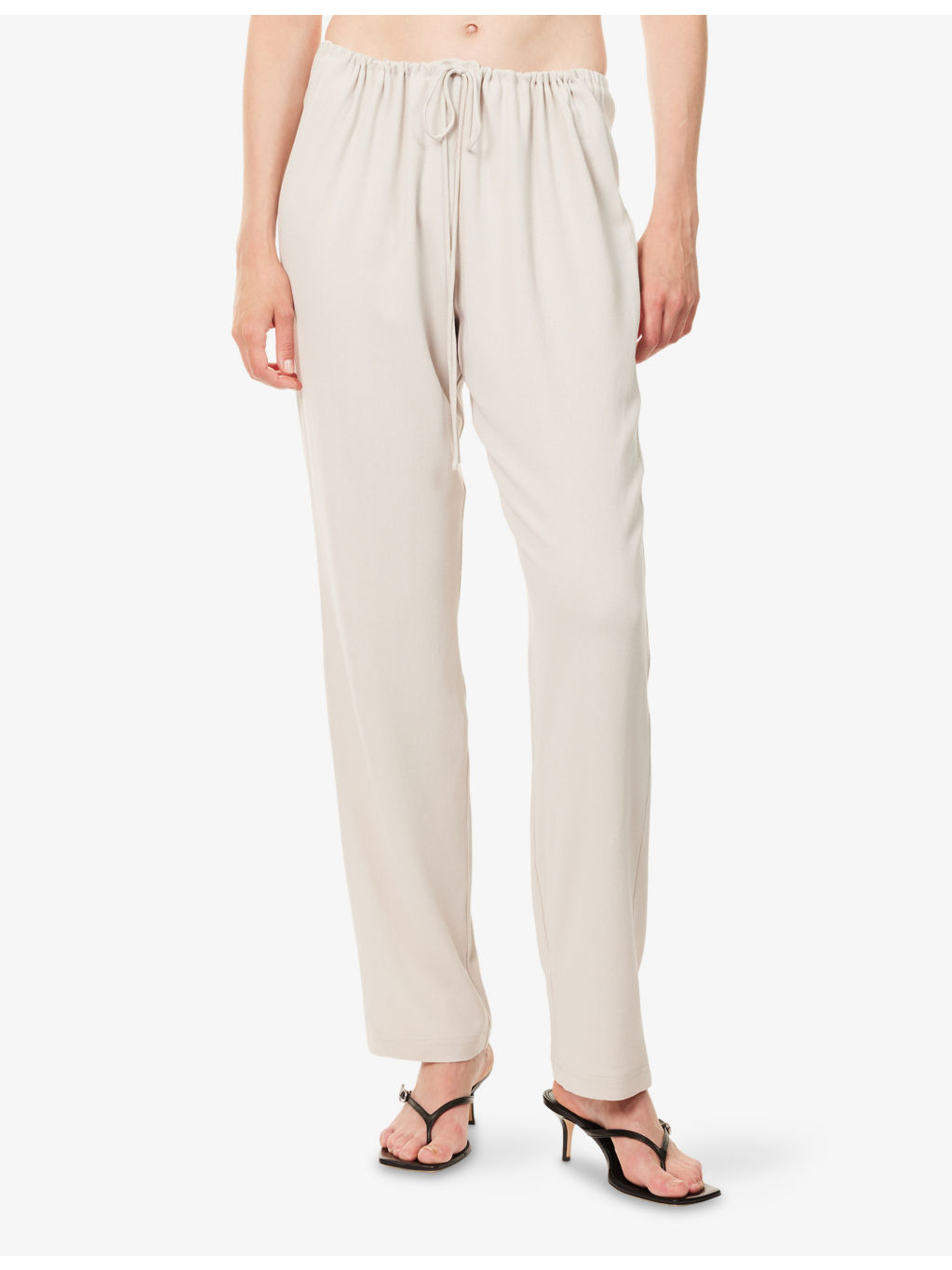 Terri Straight-Leg Wool-Blend Trousers - 3