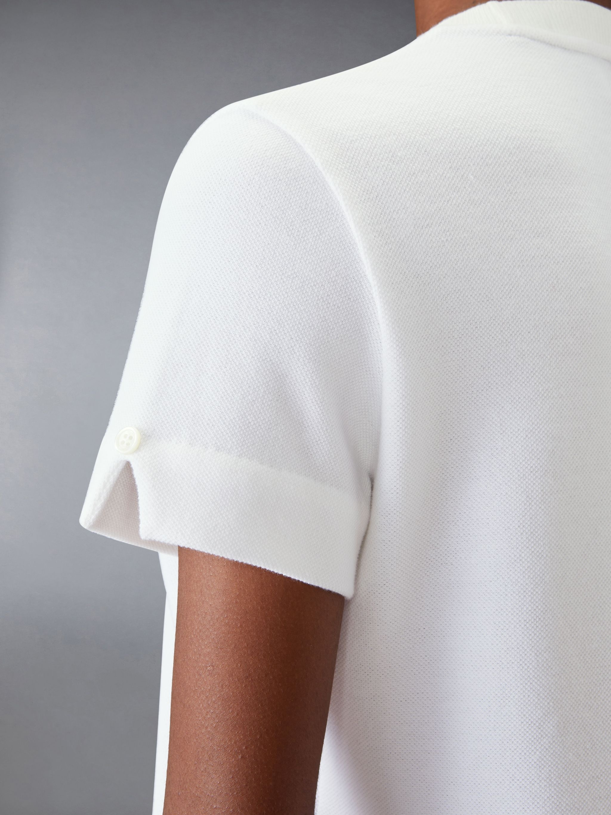 Cotton Pique Tee - 5