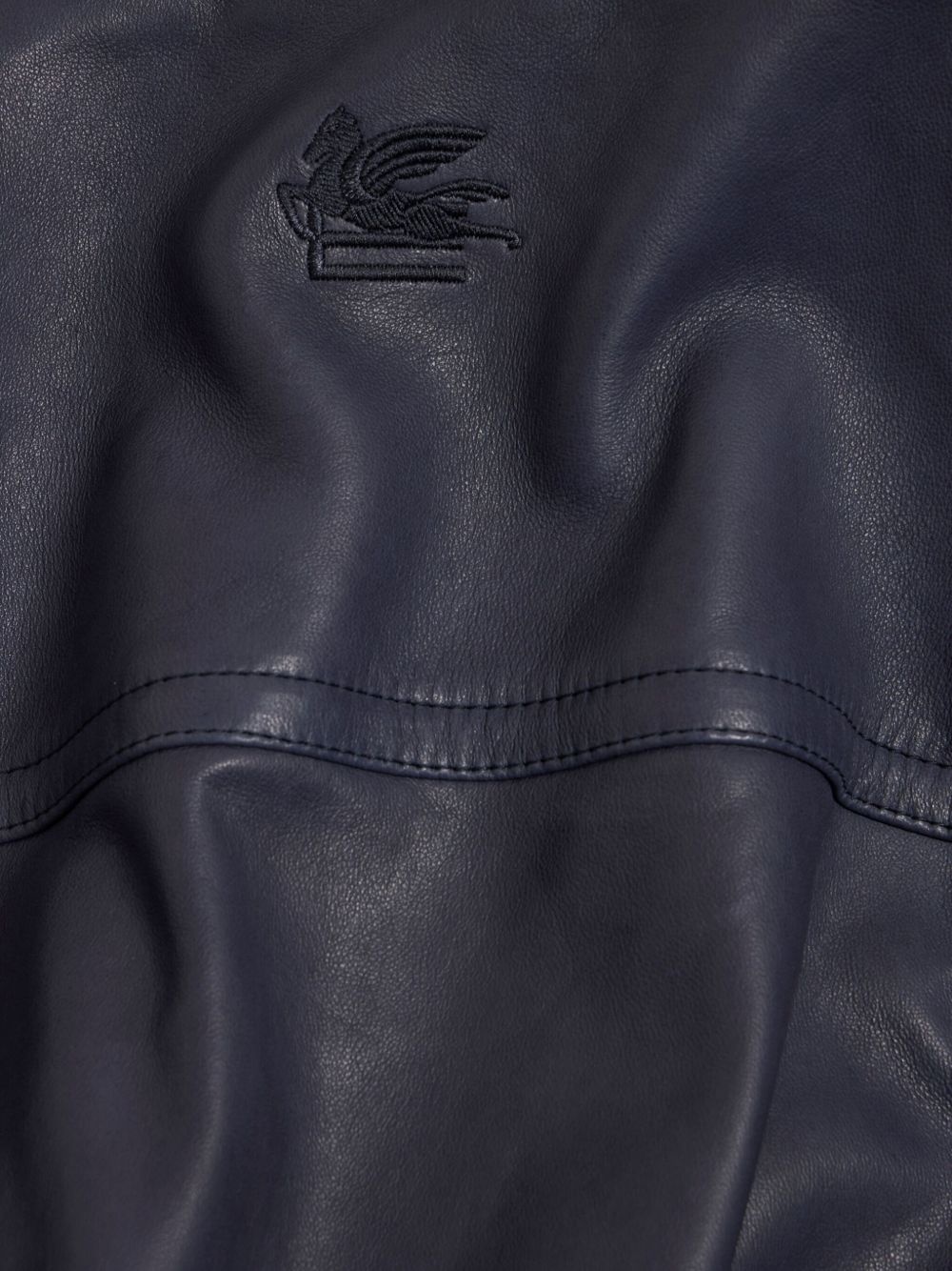 leather bomber jacket - 5