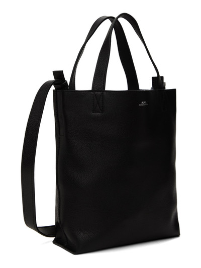 A.P.C. Black Maiko Small Shopping Tote outlook