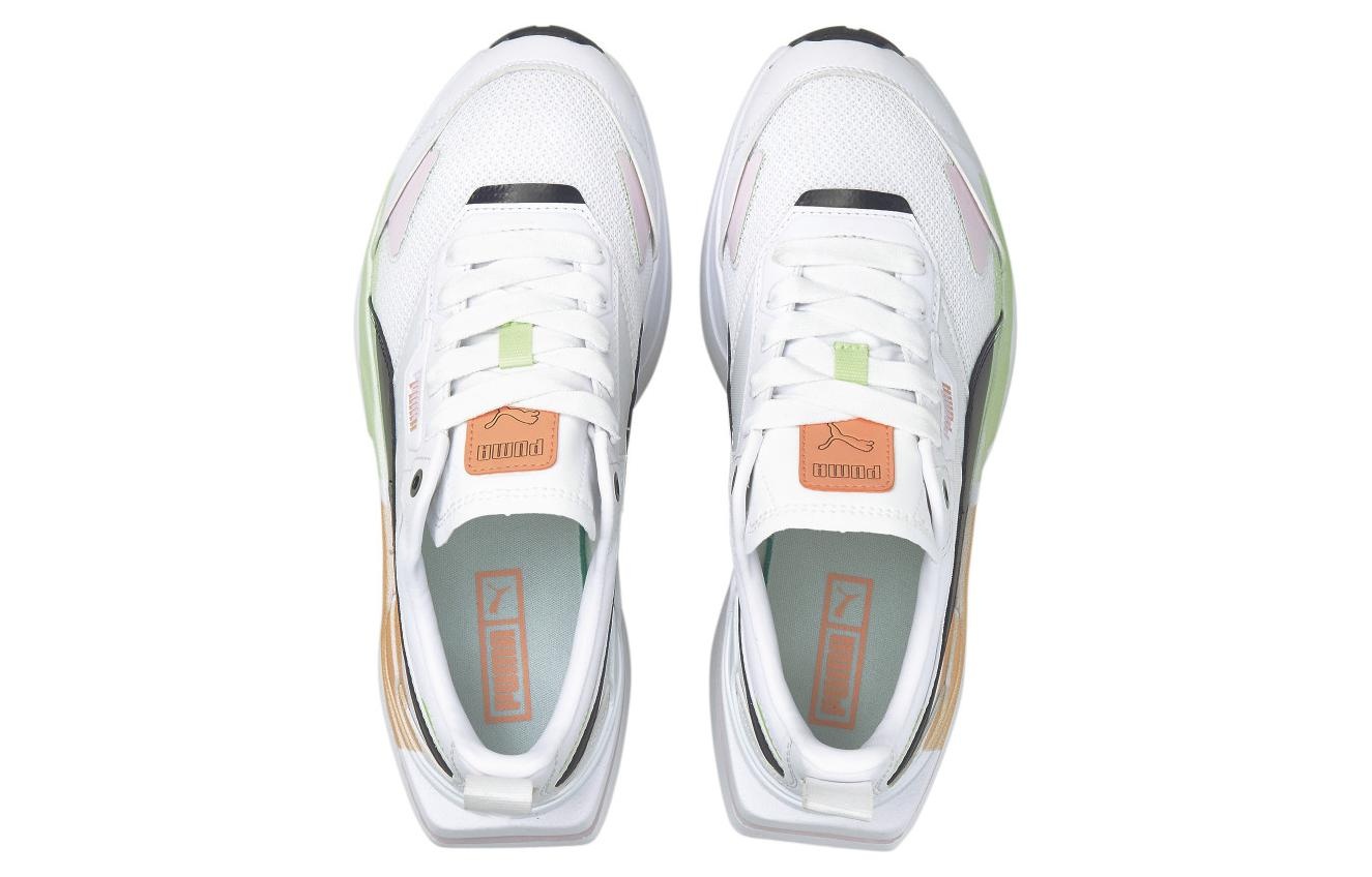 (WMNS) PUMA Kosmo Rider MIS 'White Black Multi-Color' 384856-01 - 3