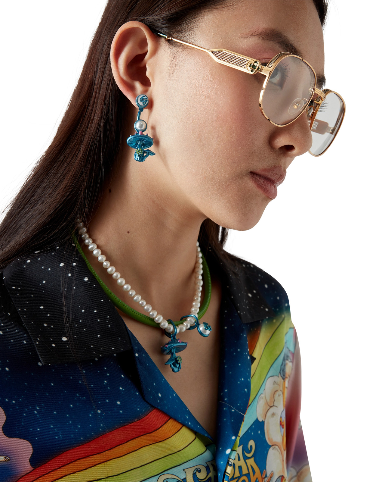 Mushroom Earrings | Casablanca Paris - 4