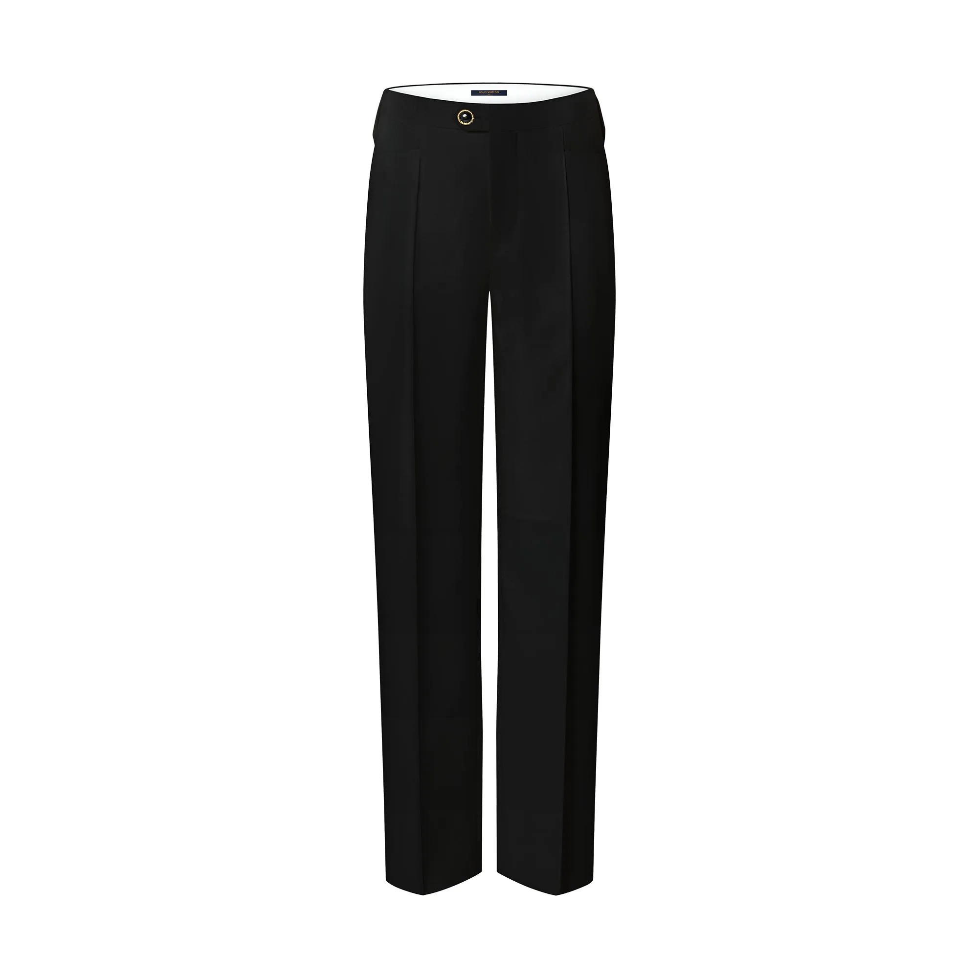 Tailored Straight-Cut Pants - 1