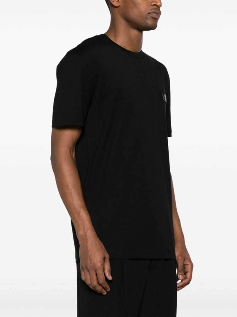 logo-appliquÃ© cotton T-shirt 3