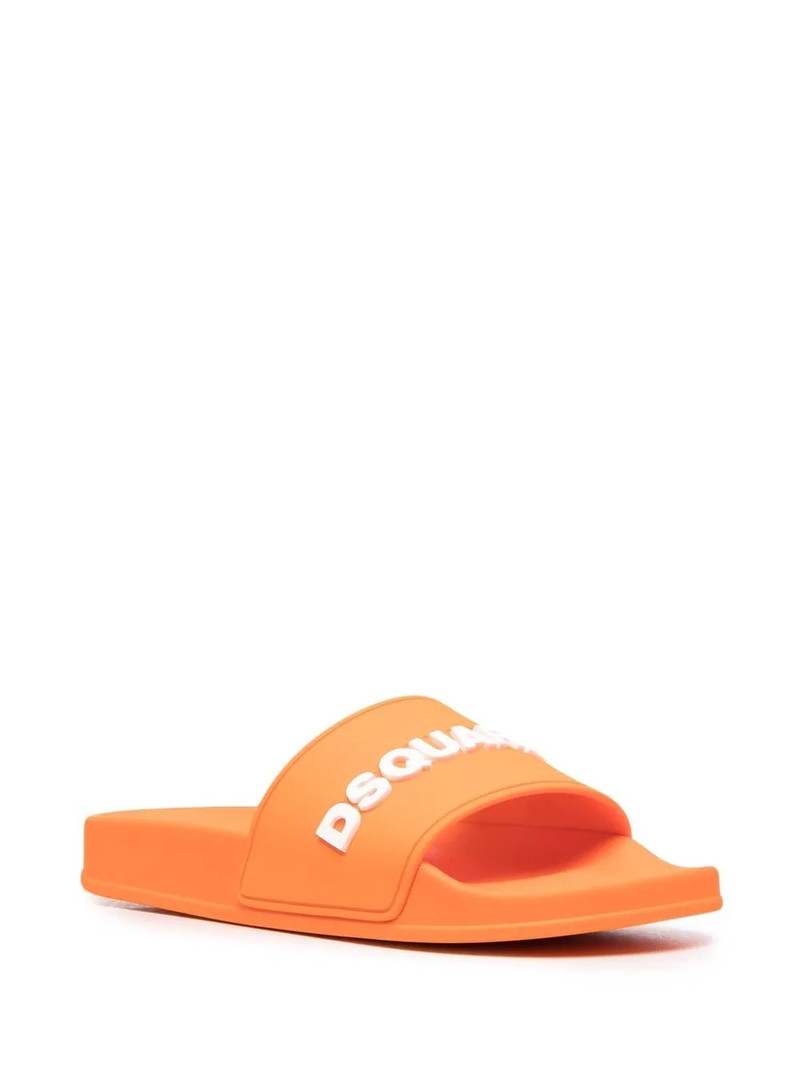 DSQUARED2 appliqué-logo slides outlook