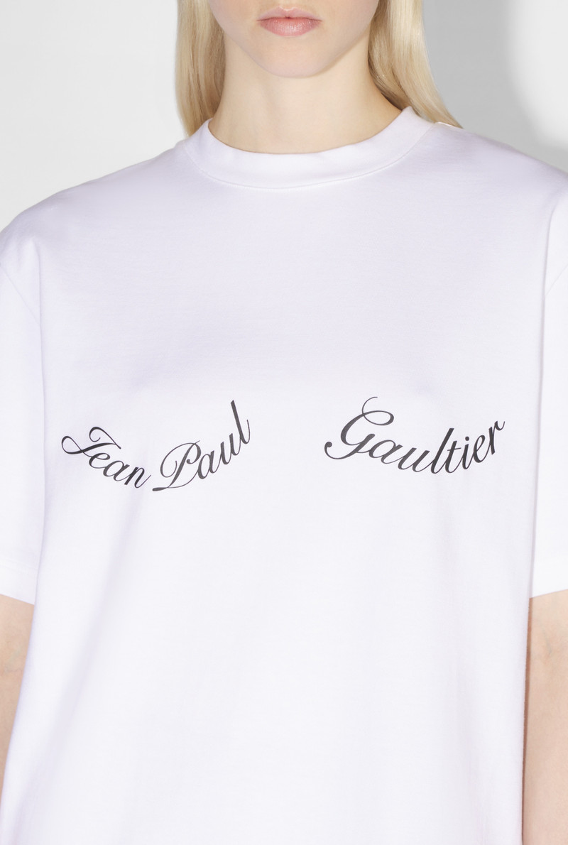 THE LARGE WHITE JEAN PAUL GAULTIER T-SHIRT 4