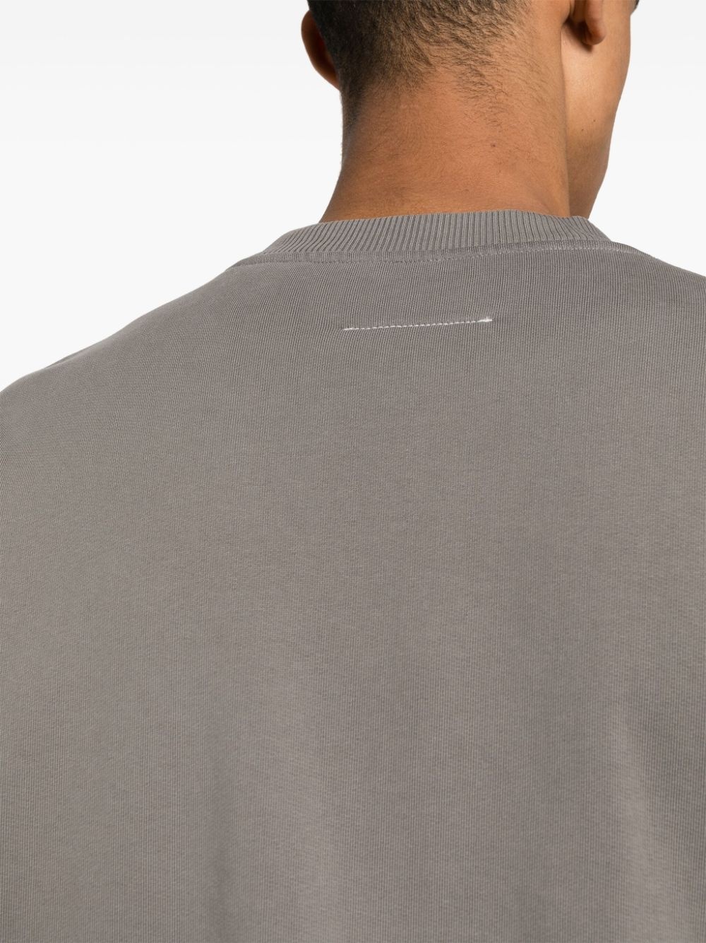 Rasterized Zip-print sweatshirt - 5