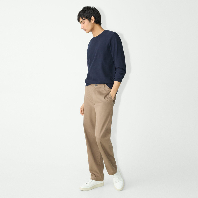 Theory Straight Pant in Cotton-Blend Twill outlook