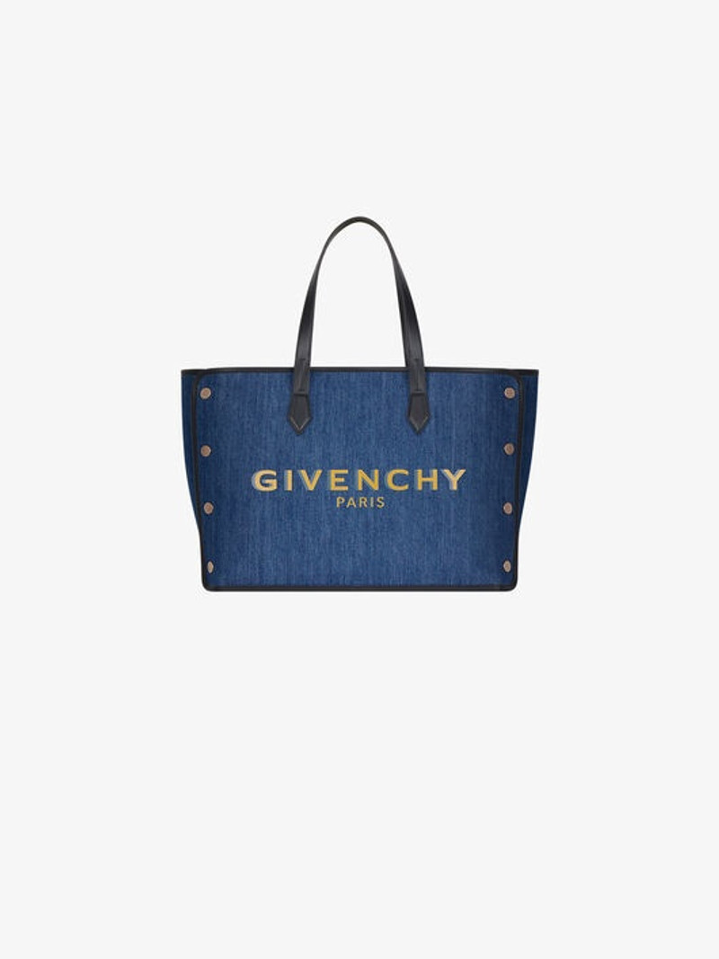 MEDIUM BOND SHOPPER IN DENIM 1
