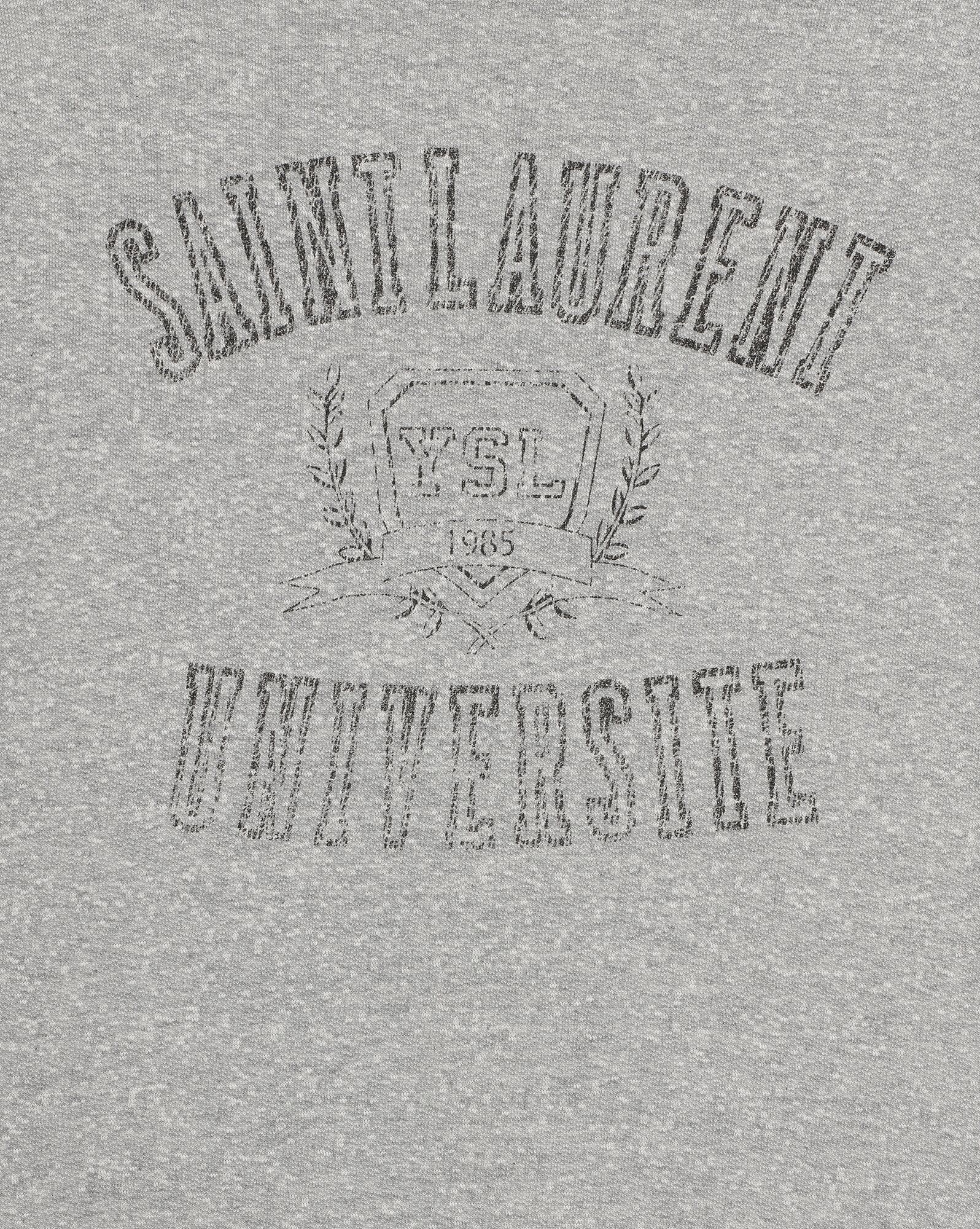 "saint laurent université" hoodie - 3