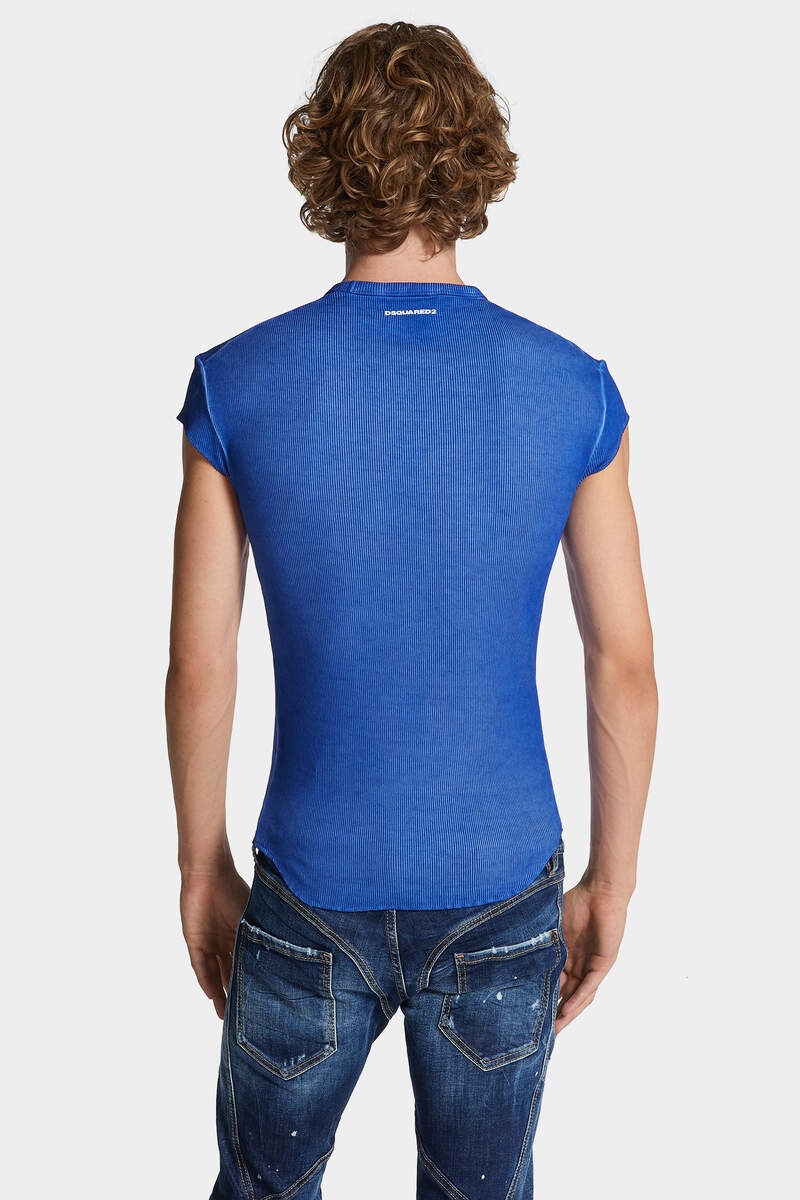 FADE PASTEL DYED CHOKE FIT T-SHIRT - 4