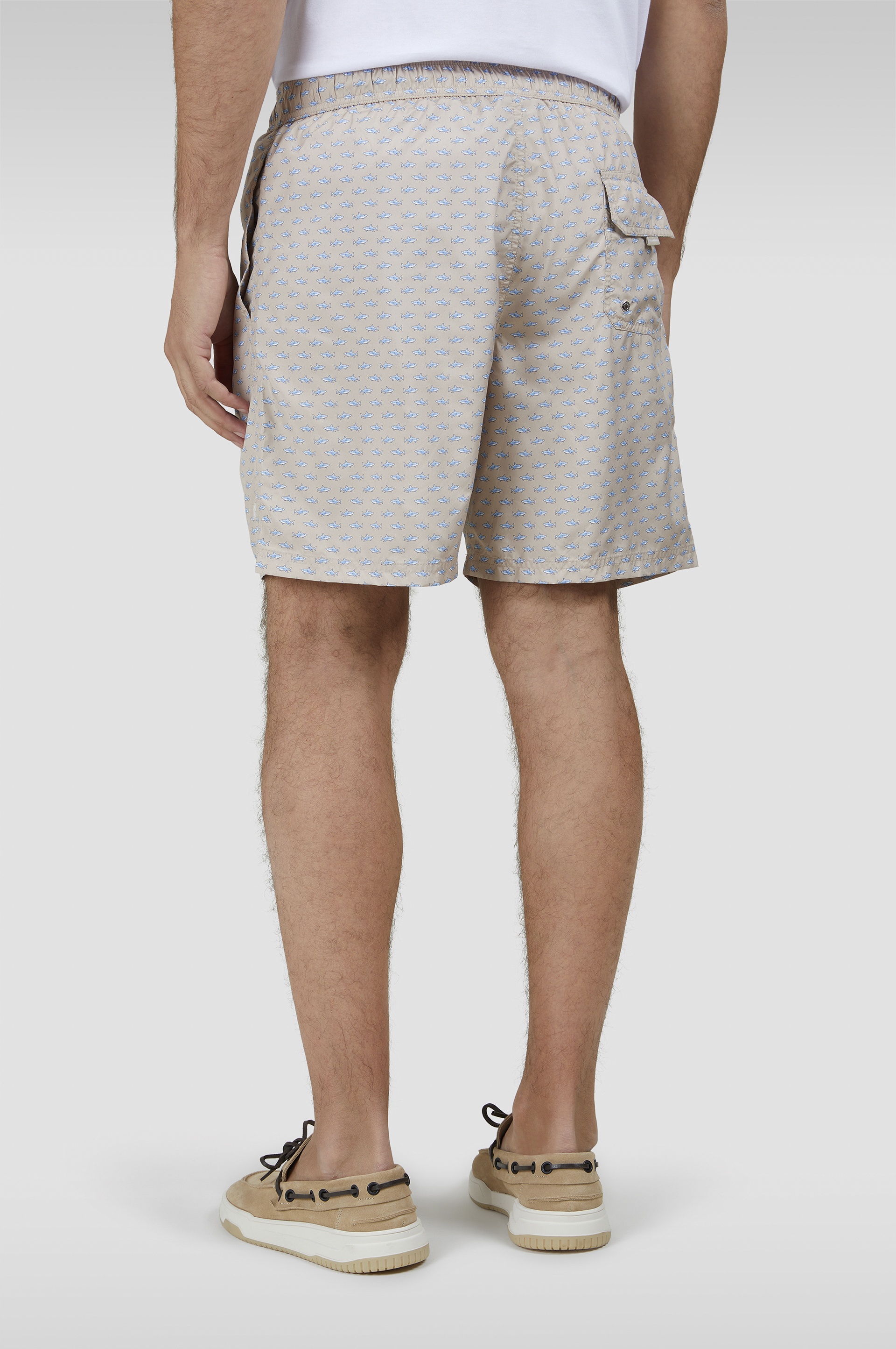 SWIM SHORTS WITH SHARK PRINT - 3