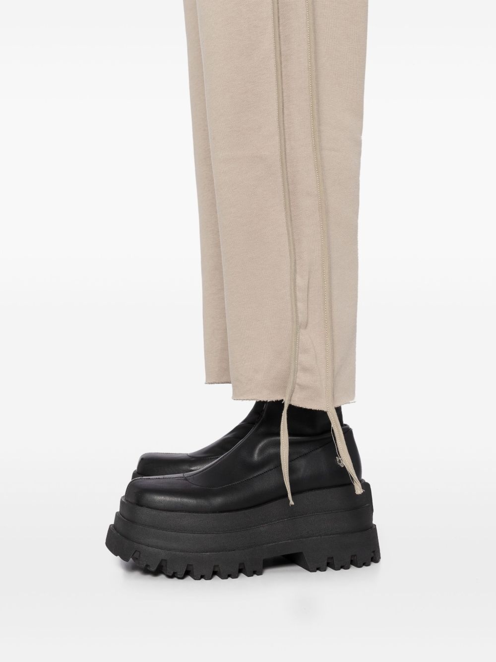 drop-crotch sweat trousers - 5