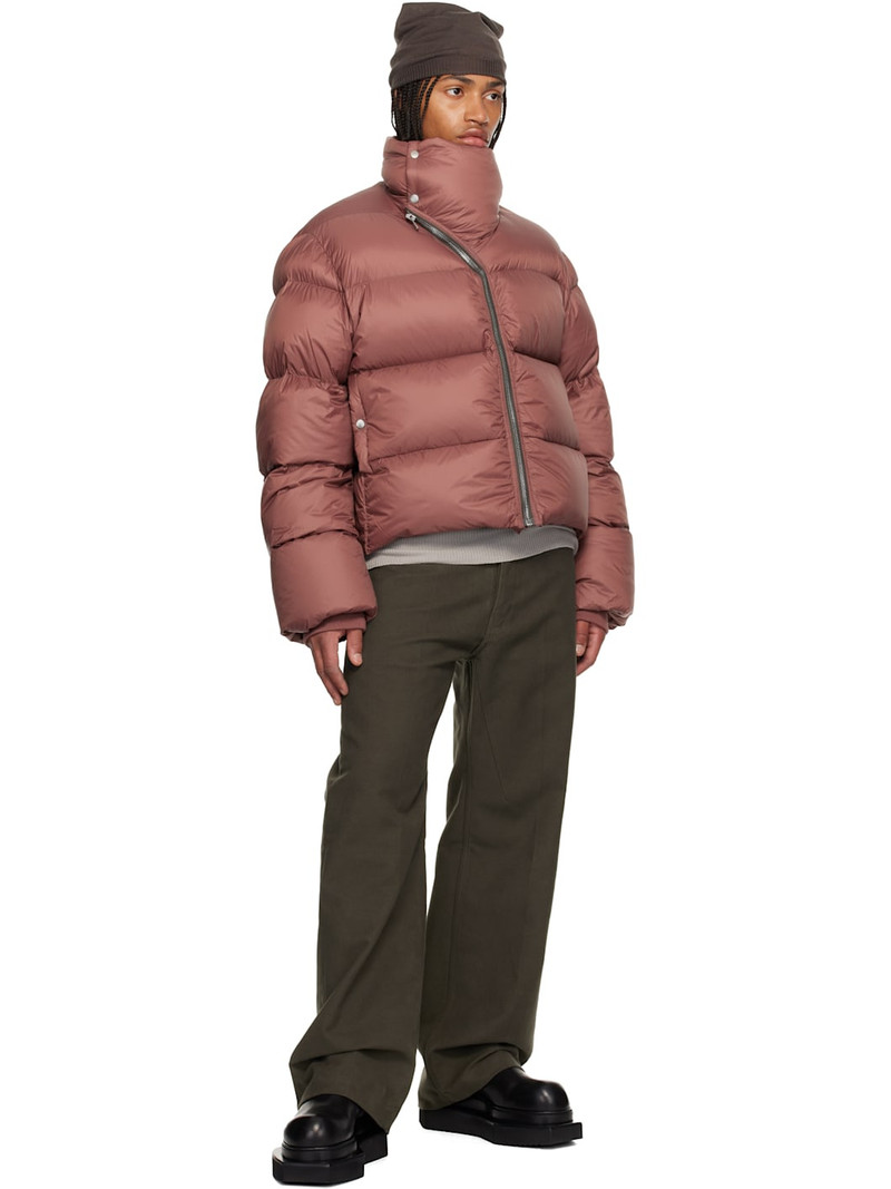 Rick Owens Pink Concordians Turtle Down Jacket outlook