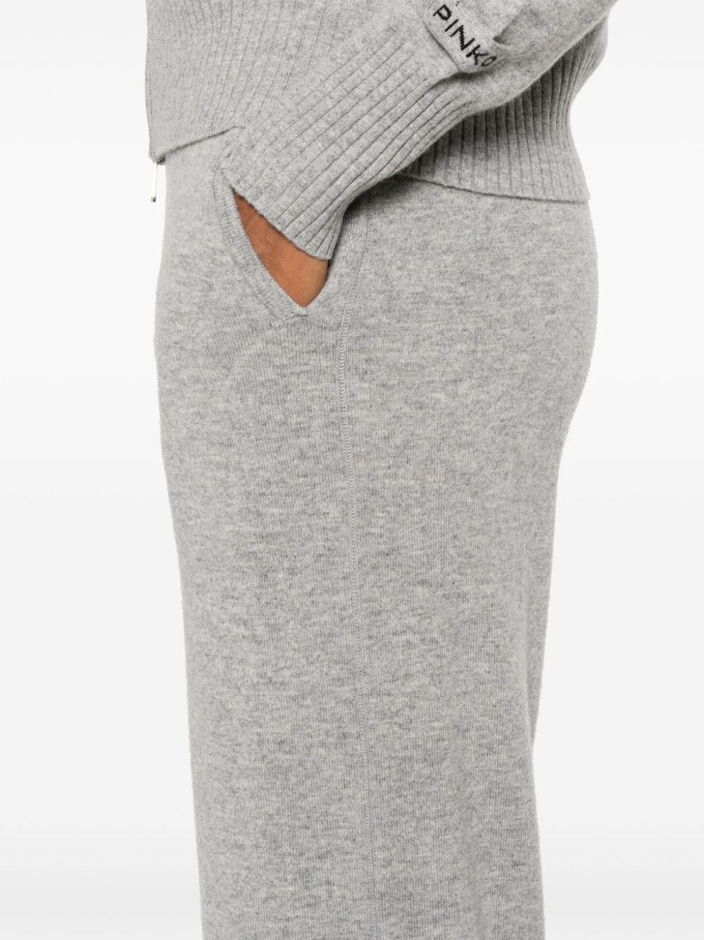 mélange track pants - 5