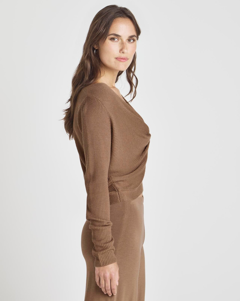 Loopknit LYR Surplice Sweater 4