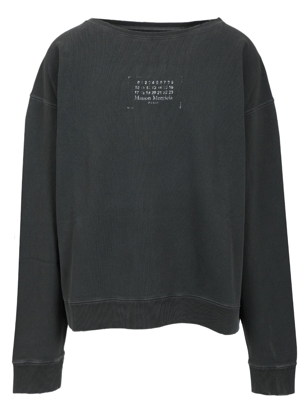 Cotton Sweatshirt Sweatshirts Grey - 1
