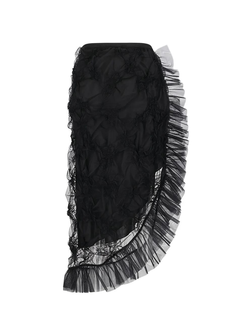 ruffled tulle skirt - 1