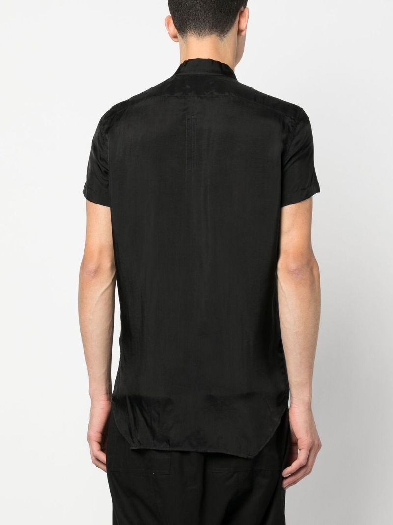 short-sleeved cotton shirt - 4